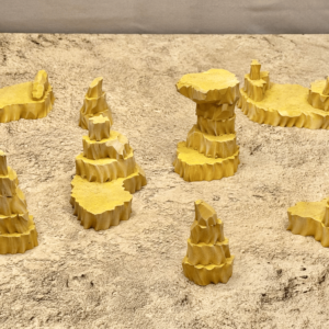 Rocky Outcrops - Desert Style - Set of 10