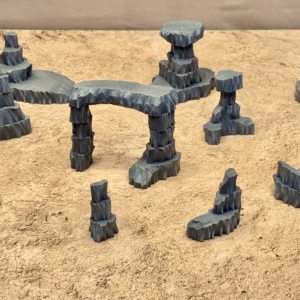 Rocky Outcrops - Stone/Rock Style - Set of 10