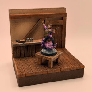 miniature display diorama tavern