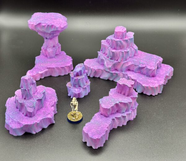 Rocky Outcrops - Underdark - Set of 5