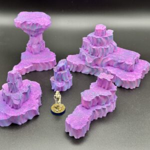 Rocky Outcrops - Underdark - Set of 10