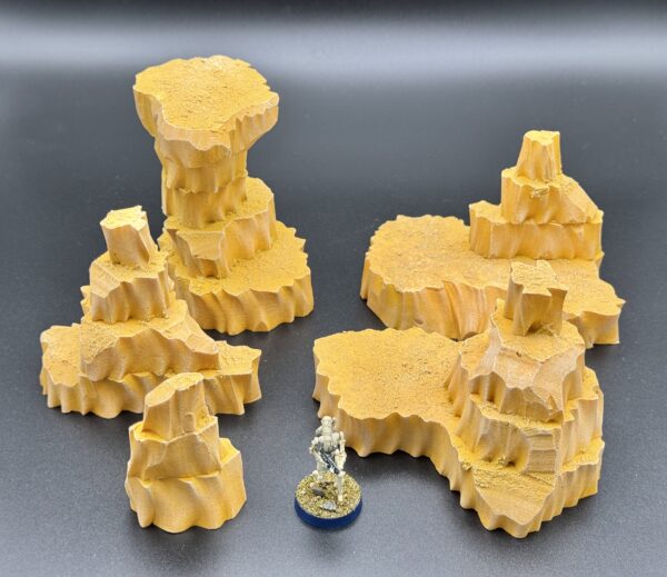 Rocky Outcrops - Desert - Set of 5