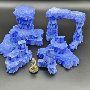 Rocky Outcrops - Frost - Set of 10