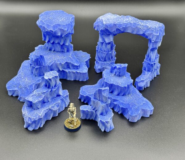 Rocky Outcrops - Frost - Set of 5