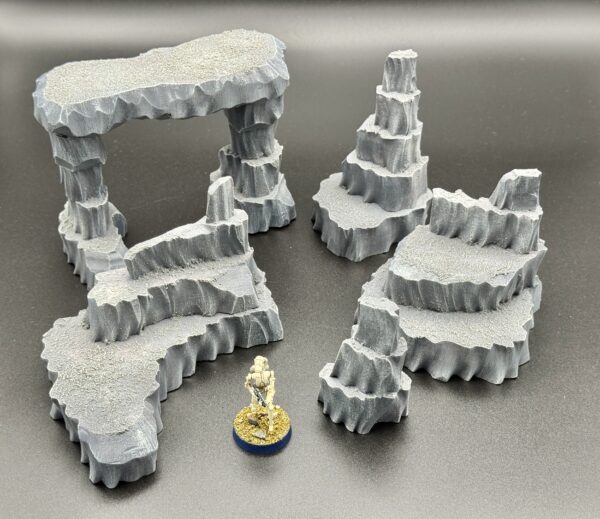 Rocky Outcrops - Stone/Rock - Set of 5