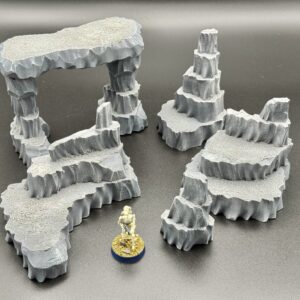 Rocky Outcrops - Stone/Rock - Set of 10