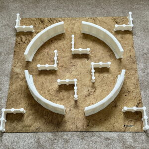 arena walls full collection unpainted 40k king of the colosseum