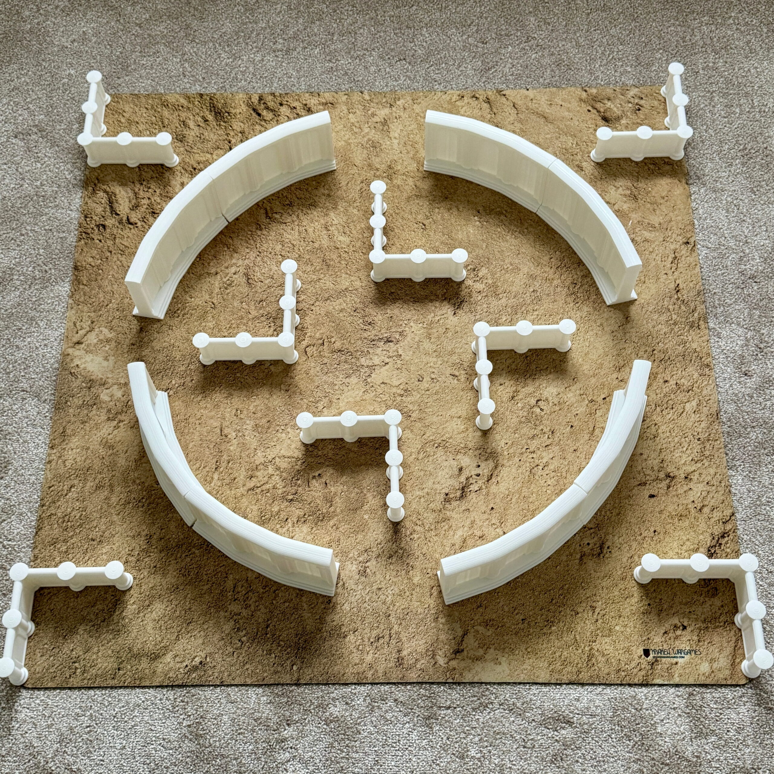 arena walls full collection unpainted 40k king of the colosseum