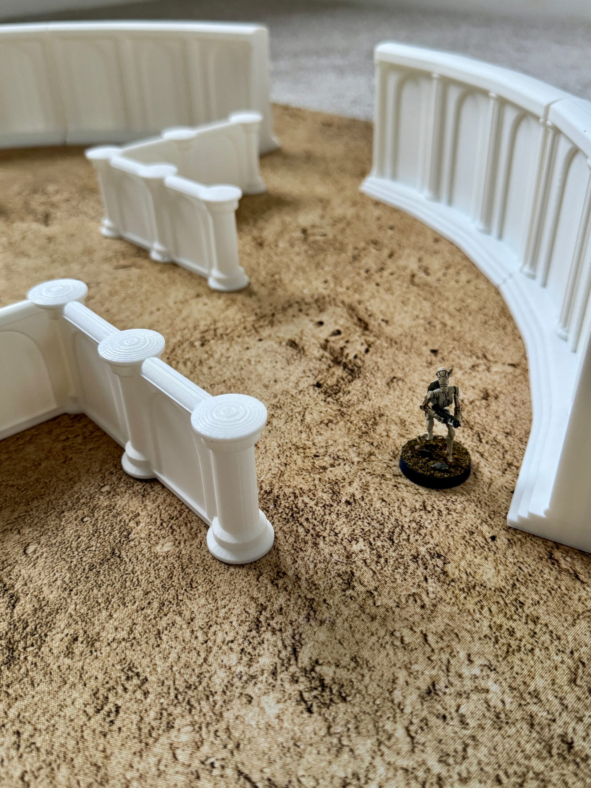 arena walls full collection unpainted 40k king of the colosseum