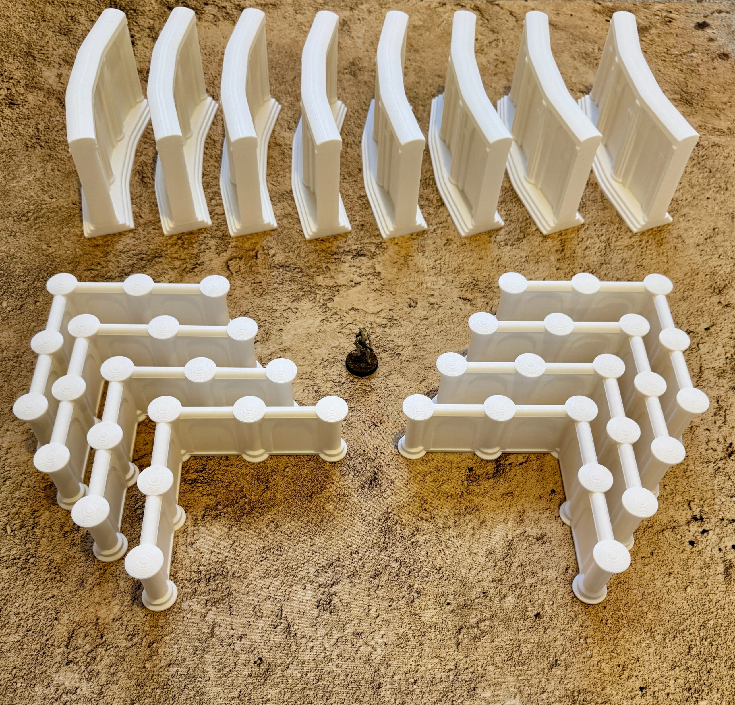 arena walls full collection unpainted 40k king of the colosseum