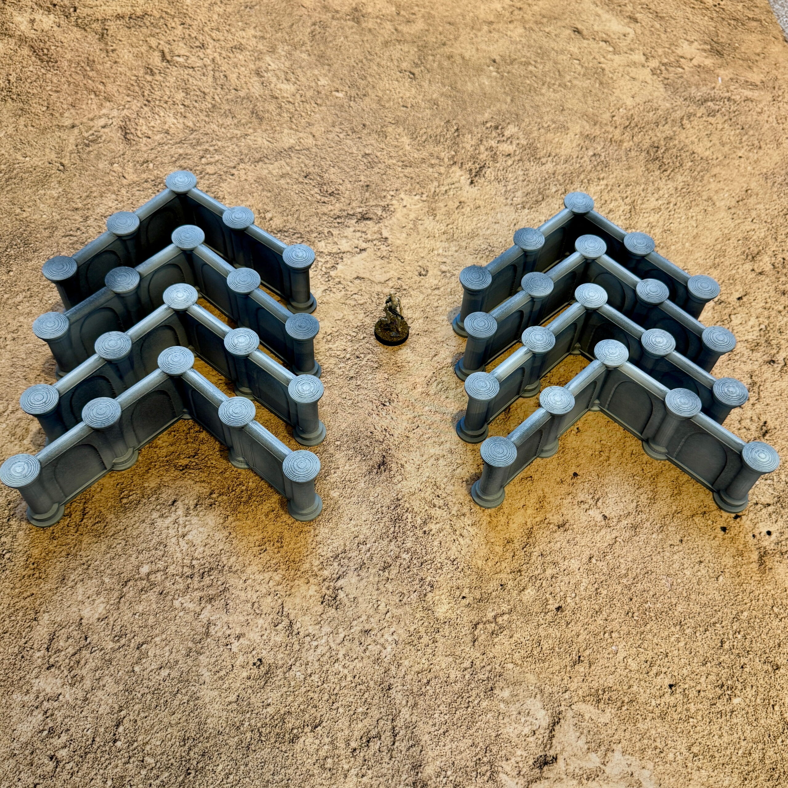 arena walls right angled walls 40k king of the colosseum