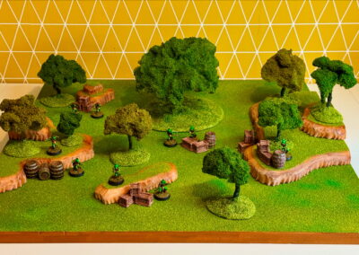 handcrafted tabletop terrain