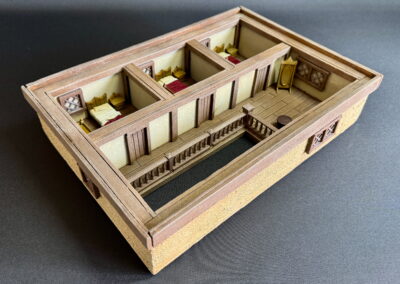 handcrafted tabletop terrain tavern