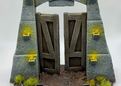 trading card diorama