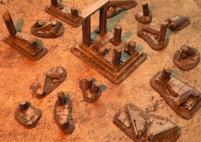 handcrafted tabletop terrain
