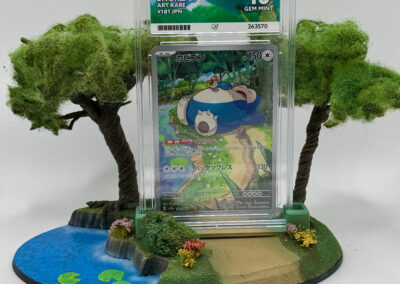 trading card diorama