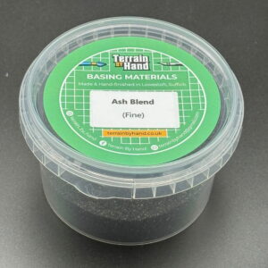 handcrafted basing material ash blend fine