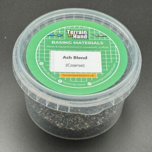 handcrafted basing material ash blend coarse