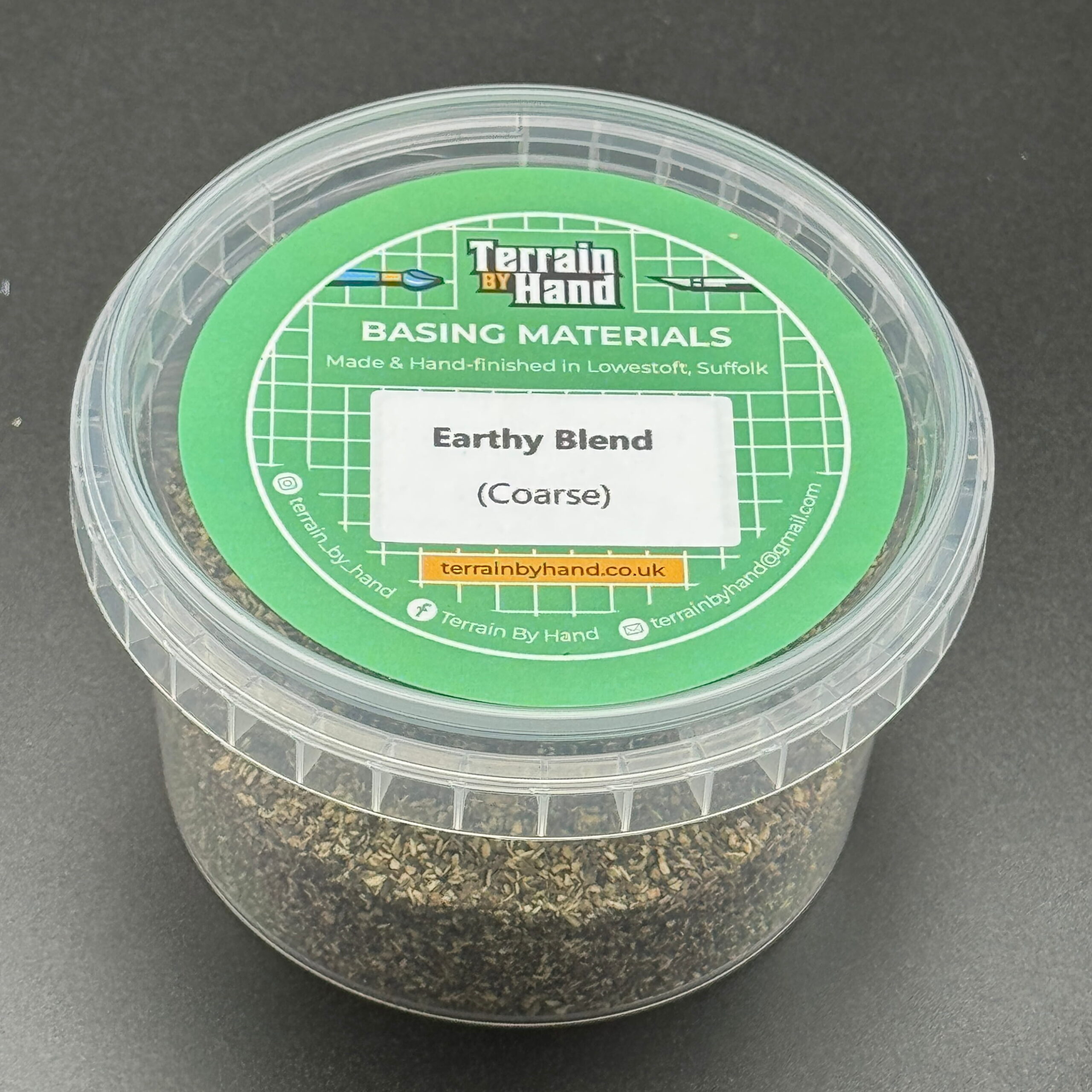 handcrafted basing material earthy blend coarse