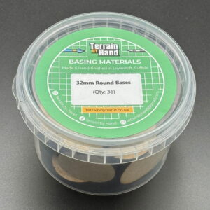 32mm round MDF base