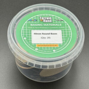 40mm round MDF base