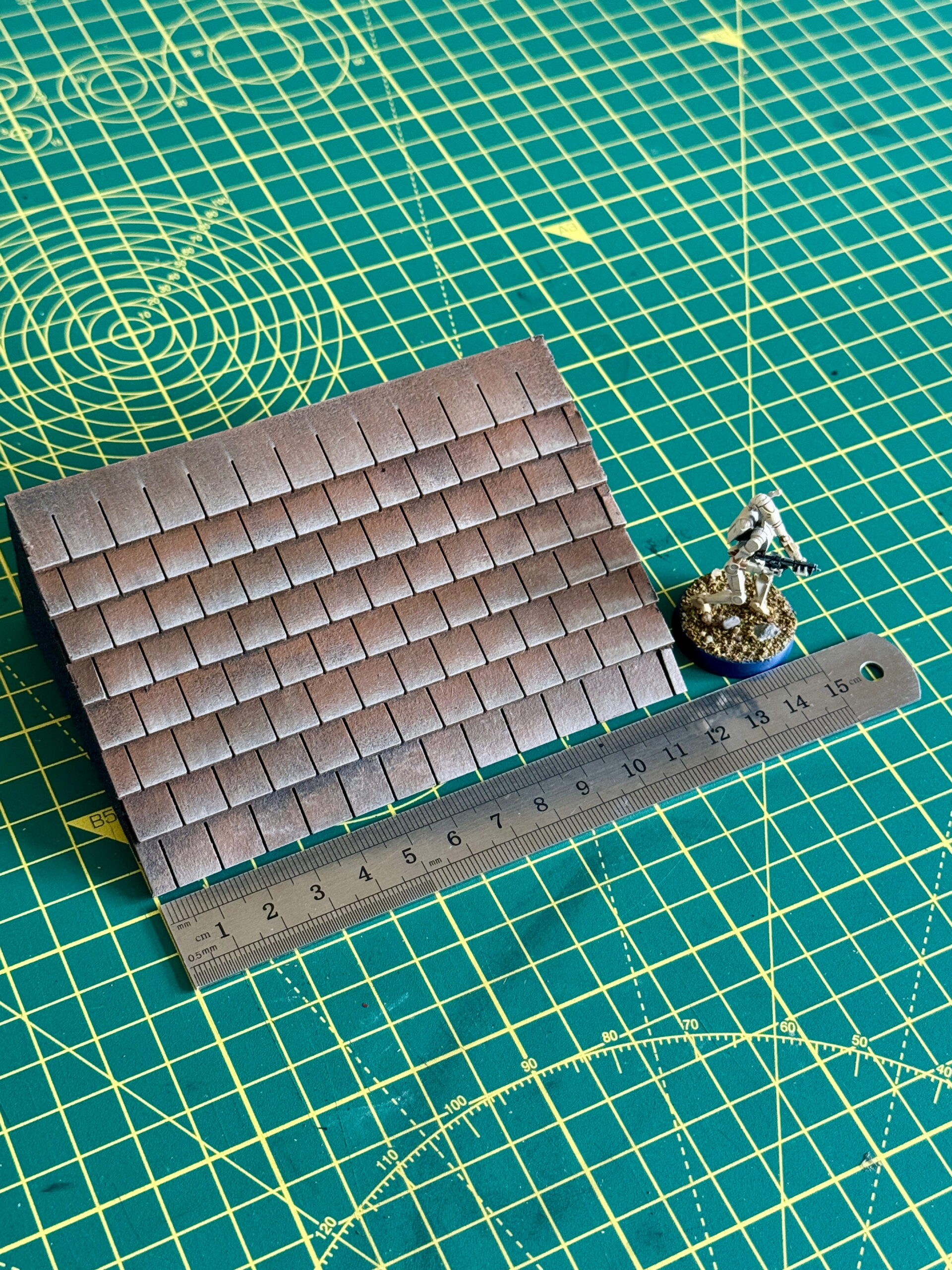 Square Roof Shingles Laser Cut