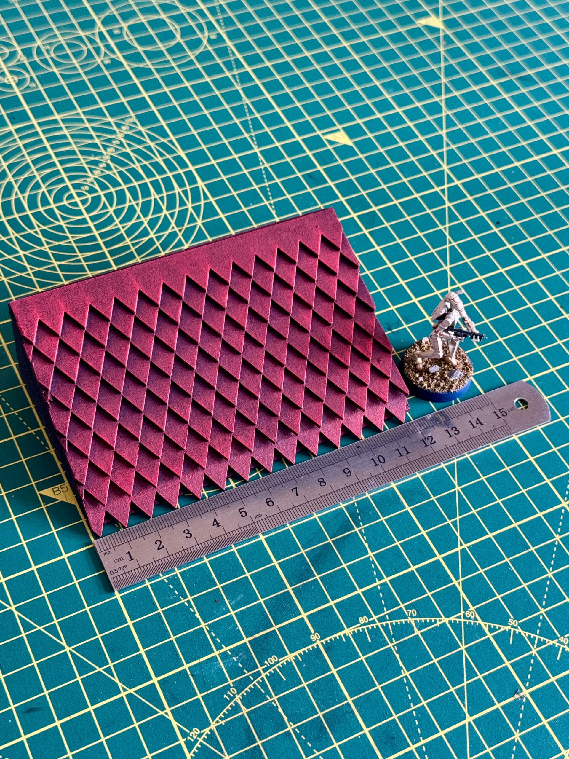 Diamond Roof Shingles Laser Cut