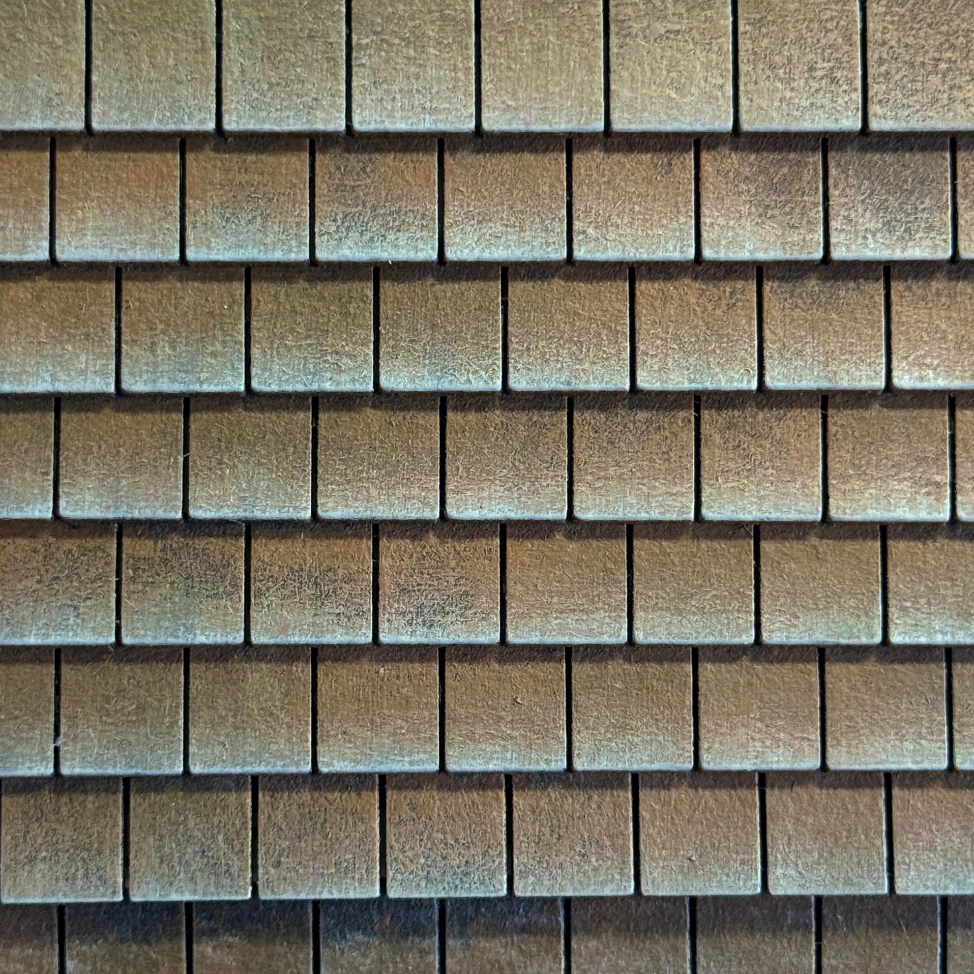 Square Roof Shingles Laser Cut