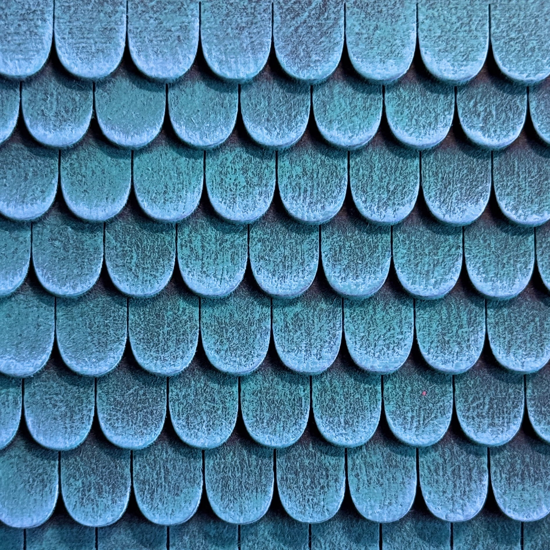 Fish Scale Roof Shingles Laser Cut